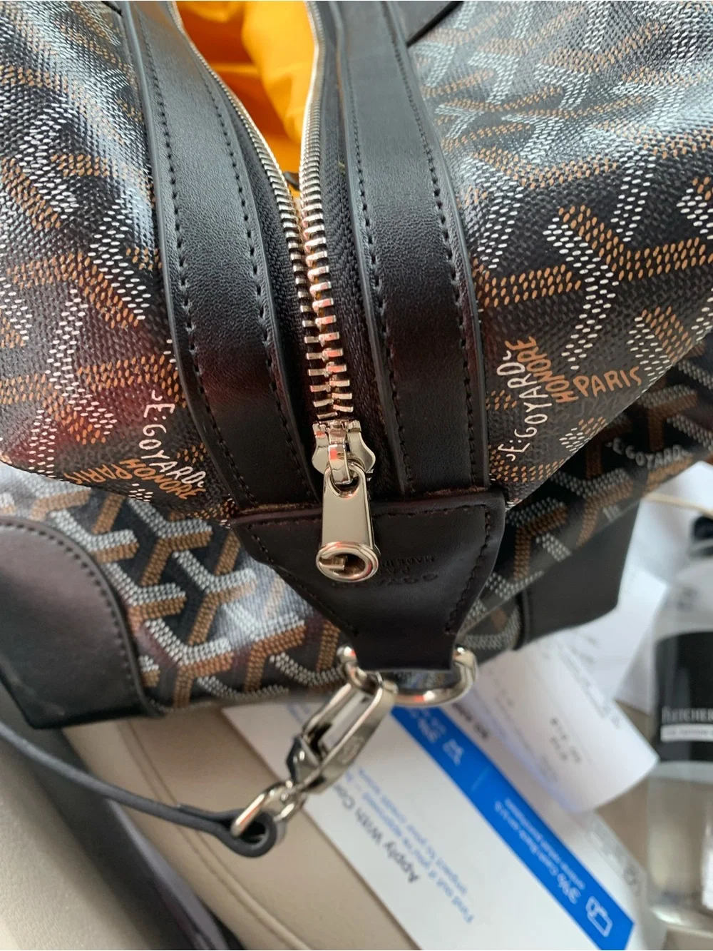 Boeing Black Duffle Bag